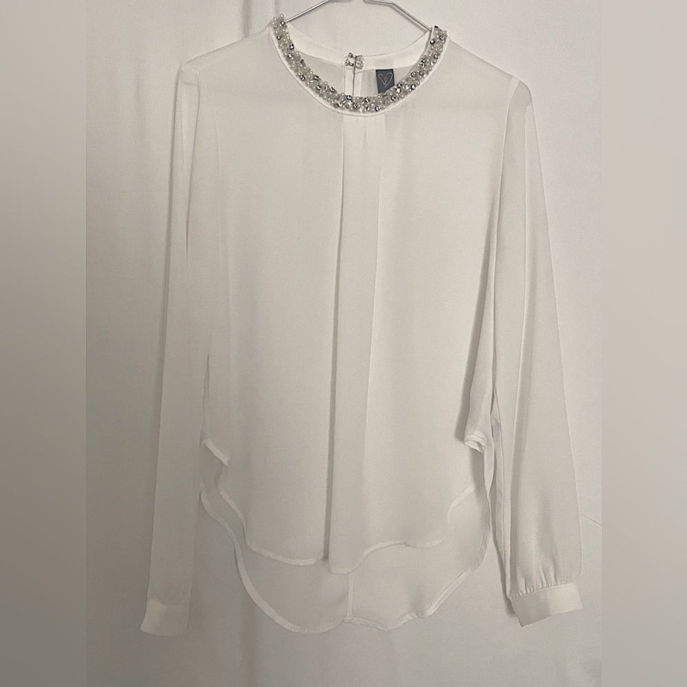 By:Windsor Ivory Blouse Size S